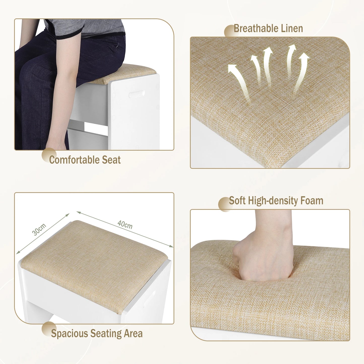 Simple Dressing Chair