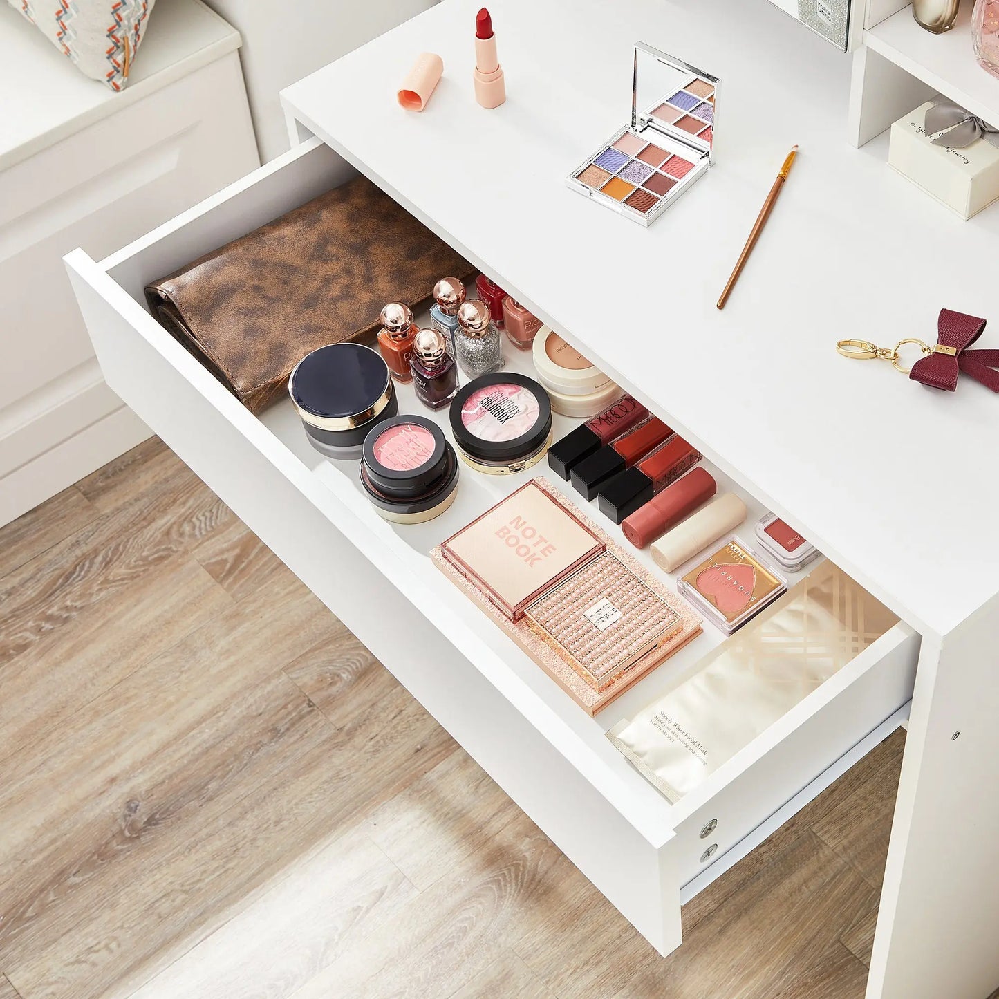 NEW Anna Make-up Table with LED Mirror