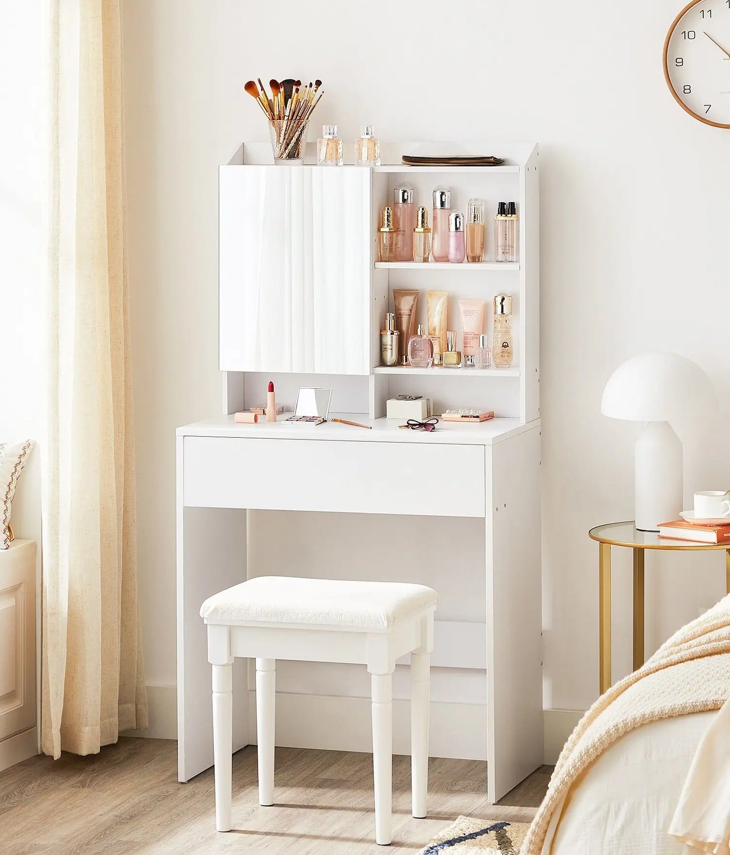 NEW Anna Make-up Table with LED Mirror
