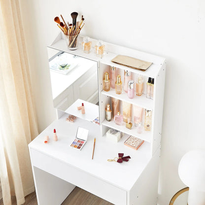 NEW Anna Make-up Table with LED Mirror